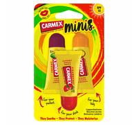 Carmex Minis 3-Pack Squeze Tubo Bálsamo Labial Dechado SPF15 Hidratante 3 X 5g