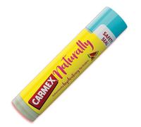 Carmex Naturally Watermelon - Bálsamo labial en barra SPF 15 para protección solar, calma y repara labios secos y agrietados, fórmula intensamente hidratante para el cuidado de los labios de invierno