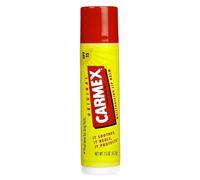 Carmex - Palillo hidratante de labios con protector solar SPF 15 Strawberry Flavor Bálsamo - Lápiz de cuidado de labios