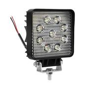 Carmotion Luz de Trabajo 12/24V, 9x3W, 9 diodos CREE, tamaño 117mm x 45mm x 117mm