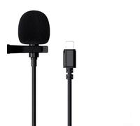 CARMOTTER Micrófono de clip de alto rendimiento para creación de contenido, se conecta sin esfuerzo a teléfonos inteligentes y cámaras sin complicaciones (para iph)