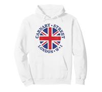 Carnaby Street, Londres W1, con Union Jack, Famoso Mercado Sudadera con Capucha