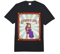 Carnaval Barbuda Señora Cumpleaños Divertido Circo A Juego Familia Comfort Colors Adult Heavyweight T-Shirt