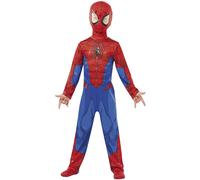 Carnaval Disfraz Hombre Araña Spiderman Clásico Talla Grandes 7-9 Años RUBIE'S