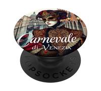 Carnaval en Venecia - Carnevale di Venezia PopSockets PopGrip Adhesivo