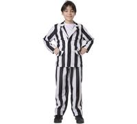 Carnavalife Disfraz Halloween Niño, Disfraz de Cazafantasma Preso Naranja Muñeco Diabolico Chucky Eduardo Manostijeras Muerte Poseída Muñeca Annabelle Niña (10-12 años)