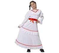 Carnavalife Disfraz Halloween Niño, Disfraz de Cazafantasma Preso Naranja Muñeco Diabolico Chucky Eduardo Manostijeras Muerte Poseída Muñeca Annabelle Niña (4-6 años)