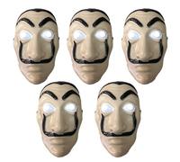 Carnavalife Mascara Dali Casa de Papel, Bank Robbery Mask, Mascara Halloween Adulto y Niño, Talla Unica (5)