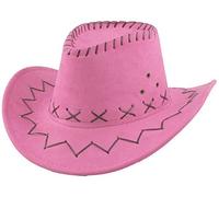 Carnavalife Sombrero Cowboy de Vaquero Toy Story Western Disfraz para Adulto y Niños YJ-24 (Rosa, Niños/54cm)