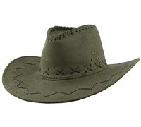 Carnavalife Sombrero Cowboy de Vaquero Toy Story Western Disfraz para Adulto y Niños YJ-24 (Verde, Adulto/58cm)