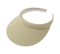 Carnavalife Visera Sol Deportiva protección UV, Banda Absorbente Sudor, Cinta Rizo, diseño Abierto Mujer/Hombre Golf Tenis Running Senderismo, Playa Ciclismo