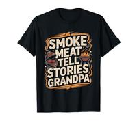 Carne ahumada Contar Historias Abuelo Barbacoa Parrilla Camiseta