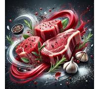 Carne de res cruda Aroma Concentrado - Vegano - Sasami - 100ml