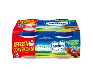 Carne de res Mellin homogeneizada - 4 x 80 g Mellin