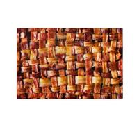 Carne de Tocino, Rompecabezas de 1000 Piezas, Rompecabezas de Madera para Toda la Familia, decoración de Pared para Adultos y Adolescentes.