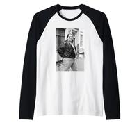 Carne Pan Murciélago Fuera del Infierno Cantante Fight Club Actor 1978 Camiseta Manga Raglan
