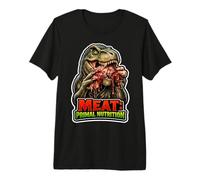 Carne T-Rex: nutrición Primaria Camiseta Premium