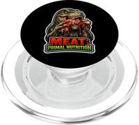 Carne T-Rex: nutrición Primaria PopSockets PopGrip para MagSafe