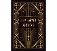 Carnet 128 pages, Couverture rigide, intérieur pointillé, Style Art Déco, NOIR & Effet Or, Format A5+: 128 pages notebook, hardcover, dotted interior, art deco style, black & gold effect, A5+ format