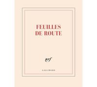 Carnet carré "Feuilles de route" (papeterie)