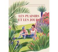 Carnet carré illustré "Les plaisirs et les jours" (papeterie)