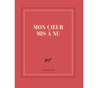 Carnet carré "Mon coeur mis à nu" (papeterie)
