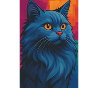 Carnet Chat Persan Bleu : Journal Dessiné, Carnet de Notes, Cahier d’Écriture: Un cadeau parfait pour les enfants, les amoureux des chats, les ... les familles, les amis et les êtres chers.