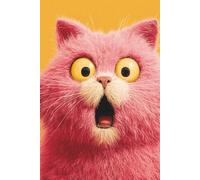 Carnet Chat Rose - Cahier de Notes: Carnet mignon pour enfants • 120 pages lignées • École, écriture, idées