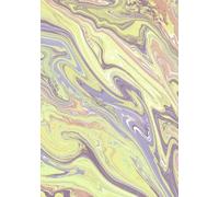 Carnet couverture marbrée - cahier ligné A5 14,8 x 21 cm - 100 pages: Un carnet au design élégant pour écrire, rêver, s’organiser par Nuit de Saphir