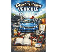 Carnet d’Entretien véhicule: Livret de maintenance voiture à remplir | Suivi kilométrique, contrôle des filtres, vidanges, réparations | Idéal pour particuliers, garagistes, flottes pro