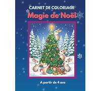 Carnet de Coloriage - Magie de Noël