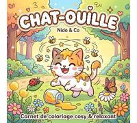 Carnet de Coloriage pour Adultes et Enfants avec un Chat Malicieux - Situations Amusantes et Maladroites - Scènes Rigolotes et Animaux Mignons: 50 ... pour une Relaxation Totale, Grand Format