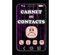 carnet de contacts: Répertoire téléphonique et d'adresse alphabétique