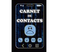 Carnet de contacts: Répertoire téléphonique et d'adresse alphabétique