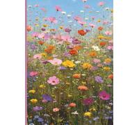 Carnet de Fleurs : Grand Cahier A4: Magnifique carnet botanique pour écrire, tenir un journal, prendre des notes, l'école, les études, le travail et le quotidien I 120 Pages Lignées