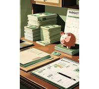 Carnet de Gestion Financière à la Maison: Suivi de Budget Personnel et Familial • Planification des Dépenses • Journal de Comptabilité • Organiseur de ... & Revenus • Domestique 120 Pages lignées