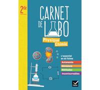 Physique Chimie 2nde: Carnet de labo