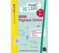 Carnet de labo spécialité Physique Chimie 1re/Tle Hélium