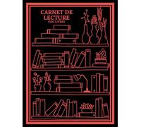 Carnet de lecture ~ 1500 livres ~ Design 2