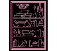 Carnet de lecture ~ 1500 livres ~ Design 4