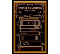 Carnet de lecture ~ 500 livres ~ Design 6