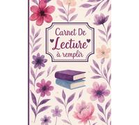 Carnet de lecture à remplir: Journal de lecture pour 100 livres, Fiches de lecture - Suivi de lecture - Objectif de lecture, Journal de bord pour les passionnés Format A5. -7-