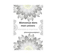 Carnet de Mandalas à colorier - 20 dessins bien-être pour adultes et enfants: Idéal pour se relaxer, méditer et stimuler la créativité en pleine conscience - Format A4