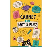 Carnet de Mot de Passe Alphabétique Petit Format Humour: Répertoire Alphabétique pour Identifiants, Emails et Sites Internet - Format 6x9 pouces - ... 108 pages - Idée cadeau entre amis ou famille