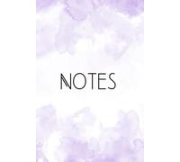 Carnet de Notes: 100 pages lignées pour l’écriture, la prise de notes ou l’organisation