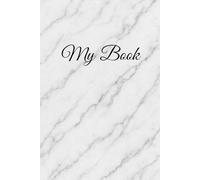 Carnet de Notes - 120 Pages Lignées | Format 6x9 | Couverture Marbre: Cahier d’écriture minimaliste pour la prise de notes et le journal quotidien