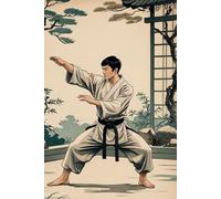 Carnet de notes arts martiaux: Carnet ligné 120 pages - karaté, kung-fu, taekwondo, jiu-jitsu, aïkido, self-défense, notes et réflexions. Cadeau idéal pour maîtres et élèves