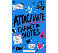 Carnet de Notes ATTACHIANTE: Carnet ligné moderne pour notes, projets, listes, journal personnel, études, travail et organisation du quotidien