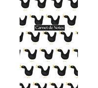 Carnet de Notes canards - 4"x6" - Ligné pointillés - 100 pages: Petit carnet pratique pour notes, listes et idées du quotidien