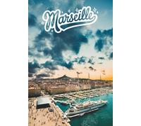 Carnet de notes/ Ciel de Marseille: Vieux-Port au crépuscule